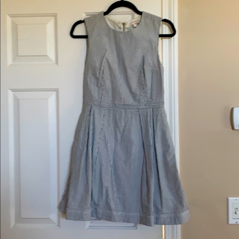 Junior seersucker dress